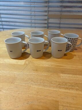 ☕️ Vintage President’s Choice seven-piece ceramic mug set